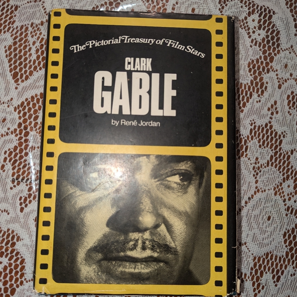 The Pictorial Treasury Of Film Stars Clark Gable By Rene Jordan